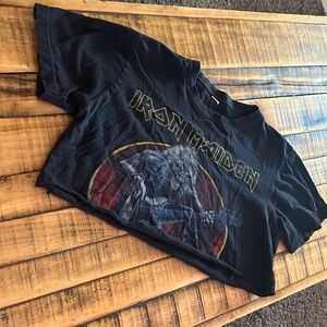 Iron Maiden Crop Top